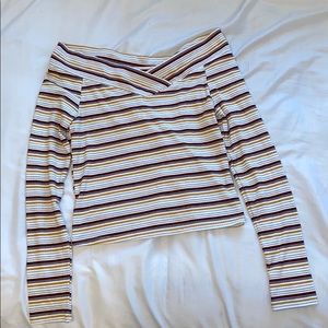 Long sleeve striped shirt